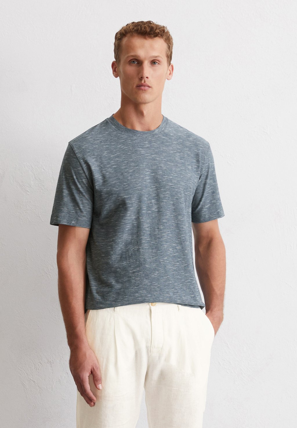 Базовая футболка Marc O'Polo, синий 
Базовая футболка Marc O'Polo, синий