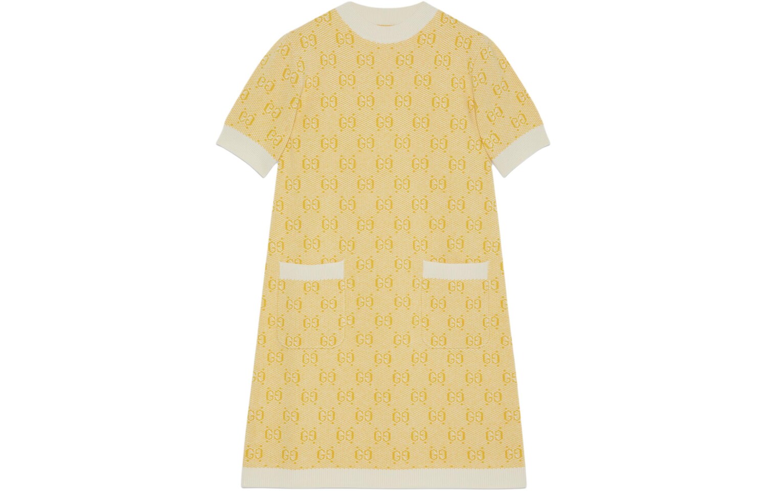 Платье женское Gucci с короткими рукавами, желтый
Платье женское Gucci с короткими рукавами, желтый