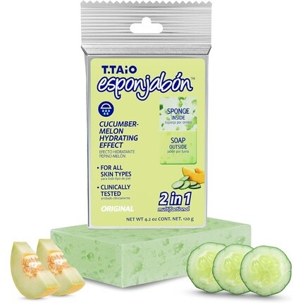 Esponjabon Мыло Губка Очищающее Душевая Скребок Очищающий Скраб Для Ванны Средство Для Удаления Масла Массаж и Пена Для Ног, Локтей и Лица Аксессуары Для Ванной Огуречное и Дынное Мыло T.Taio
Esponjabon Мыло Губка Очищающее Душевая Скребок Очищающий Скраб Для Ванны Средство Для Удаления Масла Массаж и Пена Для Ног, Локтей и Лица Аксессуары Для Ванной Огуречное и Дынное Мыло T.Taio