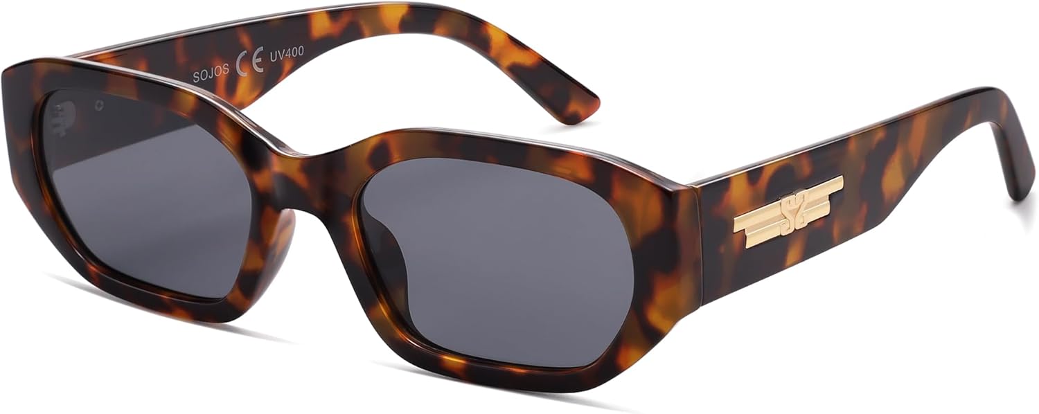 Поляризованные солнцезащитные очки SOJOS для женщин и мужчин, ретро-прямоугольные солнцезащитные очки в модной шестиугольной оправе, в стиле 80-х и 90-х годов, модель SJ2324, Dark Demi
Поляризованные солнцезащитные очки SOJOS для женщин и мужчин, ретро-прямоугольные солнцезащитные очки в модной шестиугольной оправе, в стиле 80-х и 90-х годов, модель SJ2324, Dark Demi
