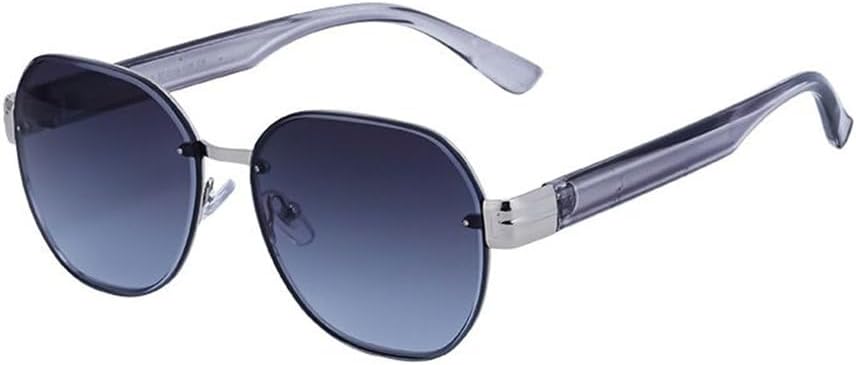 Женские солнцезащитные очки без оправы круглой формы, роскошные винтажные солнцезащитные очки неправильной формы для мужчин, металлические оправы, очки с защитой от УФ-излучения UV400 TYUVIVO, C6transparentgray
Женские солнцезащитные очки без оправы круглой формы, роскошные винтажные солнцезащитные очки неправильной формы для мужчин, металлические оправы, очки с защитой от УФ-излучения UV400 TYUVIVO, C6transparentgray