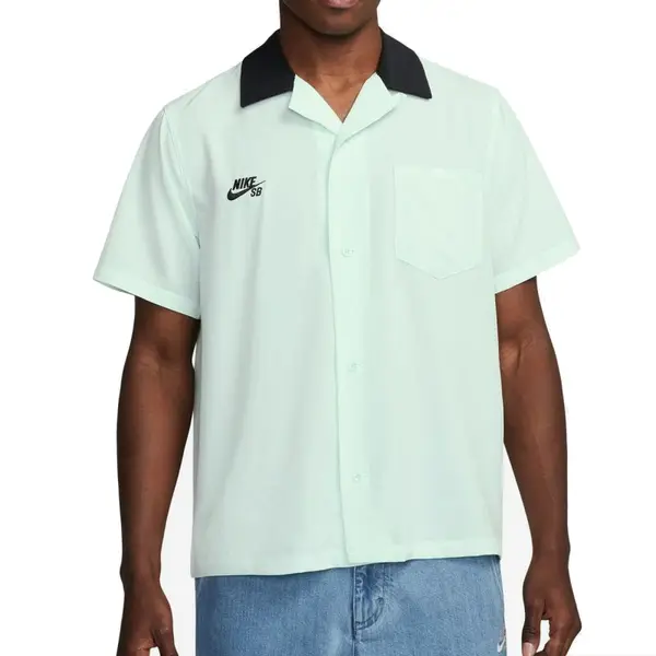 Рубашка sb short-sleeve button-up skate bowler shirt 'federation agnostic' Nike, зеленый
Рубашка sb short-sleeve button-up skate bowler shirt 'federation agnostic' Nike, зеленый