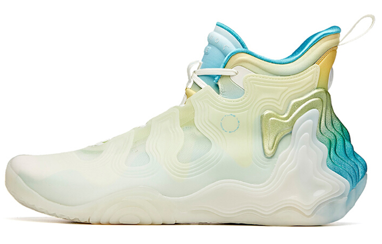 ANTA Звёздные горы баскетбольные кроссовки мужские бело-синие
ANTA Звёздные горы баскетбольные кроссовки мужские бело-синие