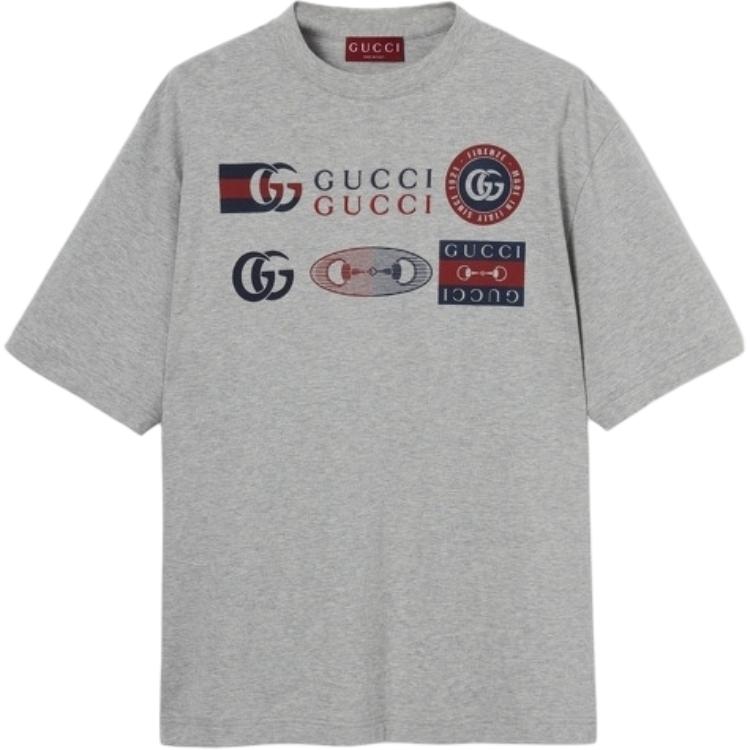 Футболка из печатного хлопкового джерси GUCCI, светло-серый
Футболка из печатного хлопкового джерси GUCCI, светло-серый