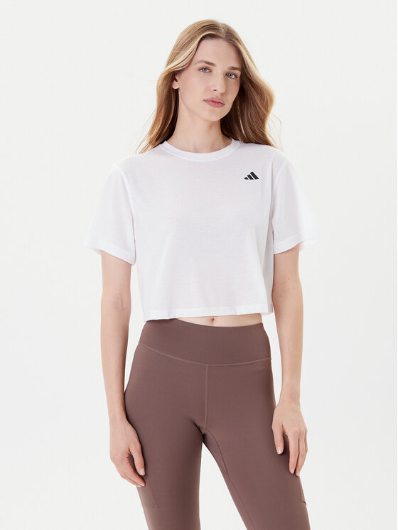 Техническая футболка loose fit Train Essentials JC9556 Adidas, белый
Техническая футболка loose fit Train Essentials JC9556 Adidas, белый