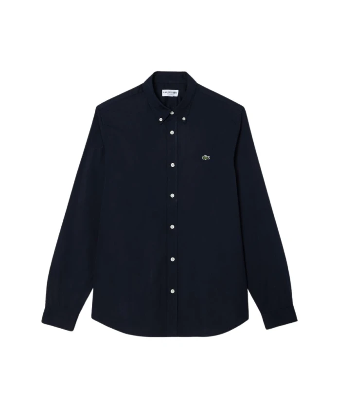Рубашка стандартного кроя из высококачественного хлопка Lacoste, синий
Рубашка стандартного кроя из высококачественного хлопка Lacoste, синий