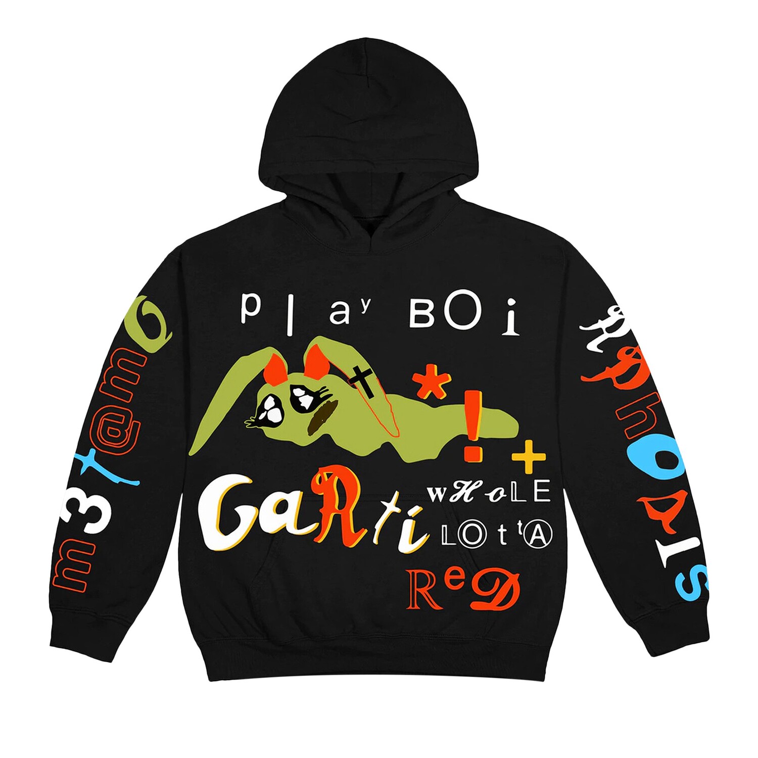 Толстовка Cactus Plant Flea Market x Playboi Carti Whole Lotta Red M3tamorphosis, Черная
Толстовка Cactus Plant Flea Market x Playboi Carti Whole Lotta Red M3tamorphosis, Черная