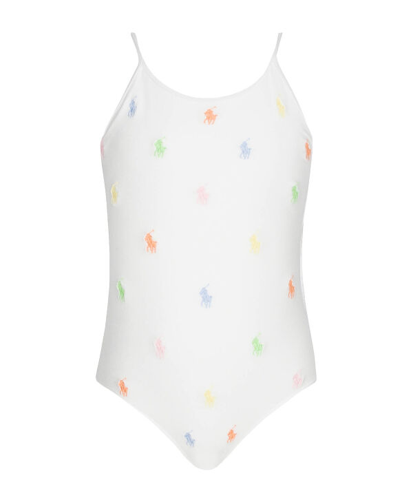 Купальник Polo Ralph Lauren, белый 
Купальник Polo Ralph Lauren, белый