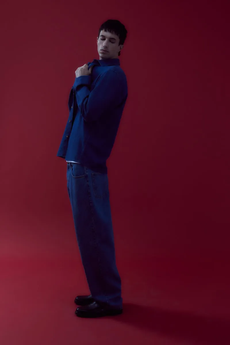 Джинсовая рубашка с карманами Sfera, синий
Джинсовая рубашка с карманами Sfera, синий