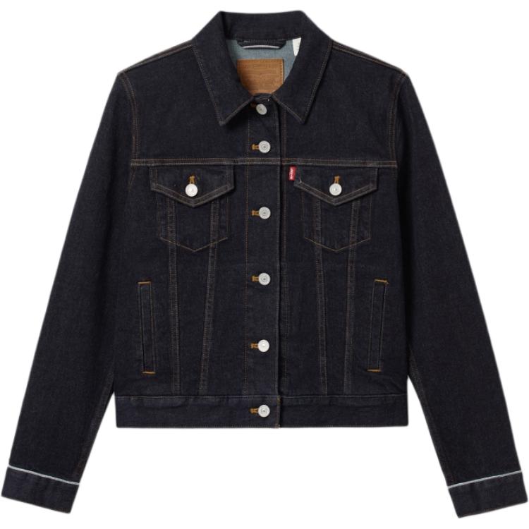 Levis Джинсовая куртка Levi's для женщин в темно-синем цвете, Dark Blue
Levis Джинсовая куртка Levi's для женщин в темно-синем цвете, Dark Blue