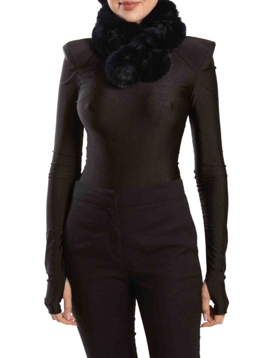 Шарф из искусственного меха BELLE FARE, черный
Шарф из искусственного меха BELLE FARE, черный