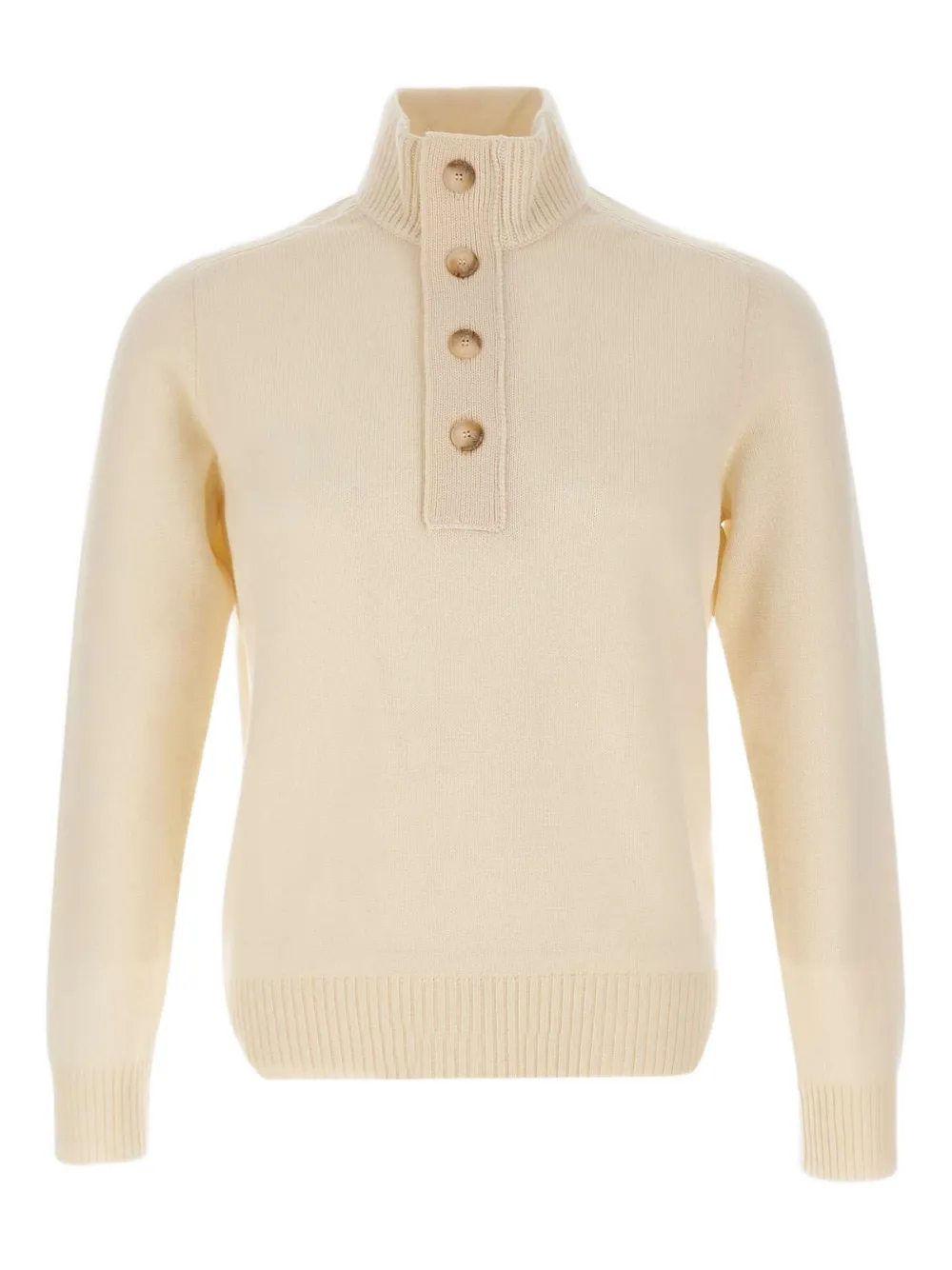 Свитер с высоким воротом и пуговицами Gran Sasso, нейтральный
Свитер с высоким воротом и пуговицами Gran Sasso, нейтральный