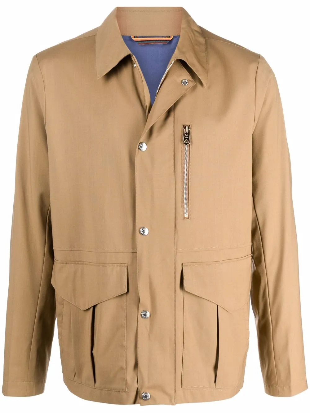 Шерстяная куртка-рубашка Paul Smith, коричневый
Шерстяная куртка-рубашка Paul Smith, коричневый