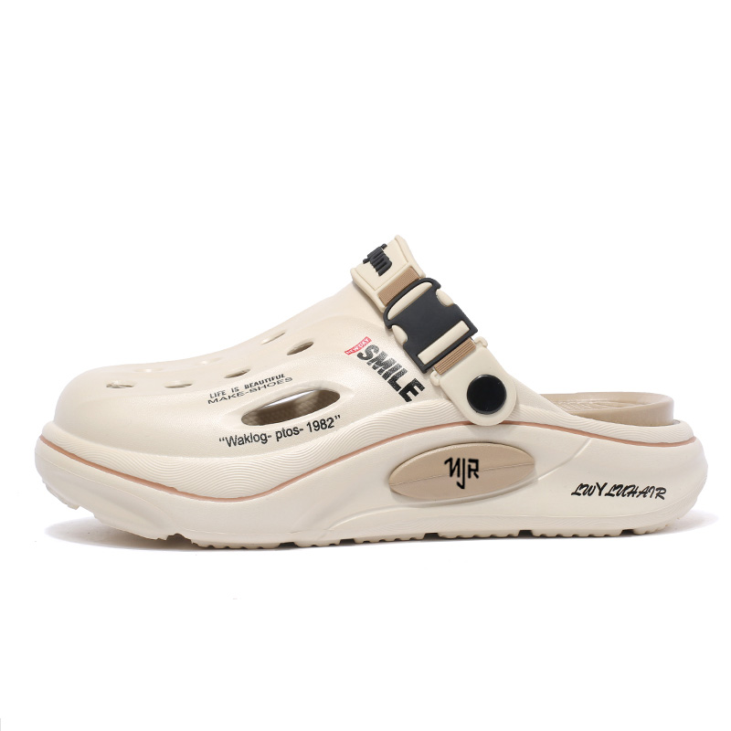 NANJIREN Клоги унисекс бежево-коричневые, цвет Beige Brown
NANJIREN Клоги унисекс бежево-коричневые, цвет Beige Brown