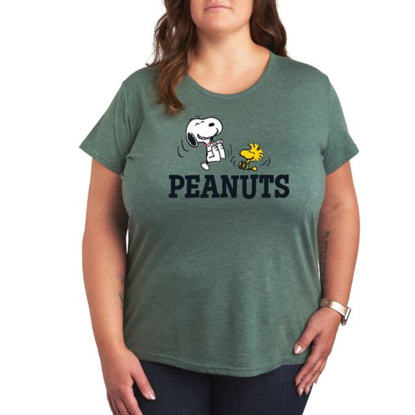 Плюс футболка с рисунком Снупи и Вудстока Licensed Character, зеленый
Плюс футболка с рисунком Снупи и Вудстока Licensed Character, зеленый
