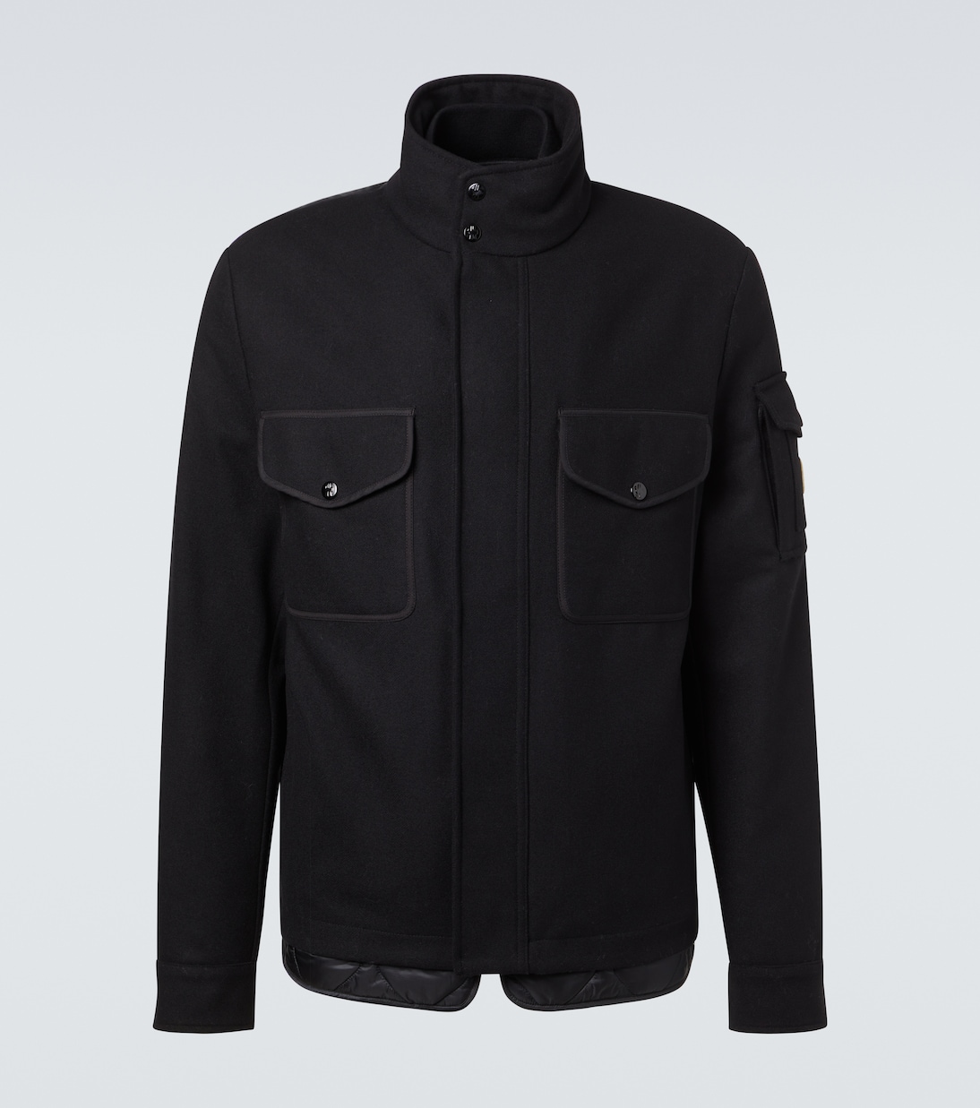 Стеганая куртка Avoine Moncler, черный
Стеганая куртка Avoine Moncler, черный