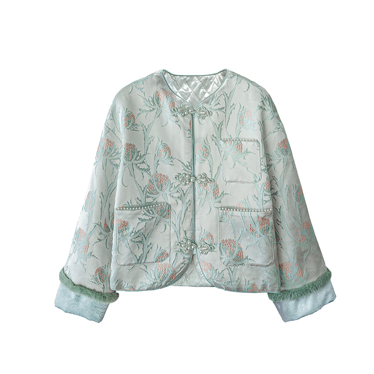 Пуховик Женский Бирюзовый JK&JS, Сине-Зеленый 
Пуховик Женский Бирюзовый JK&JS, Сине-Зеленый