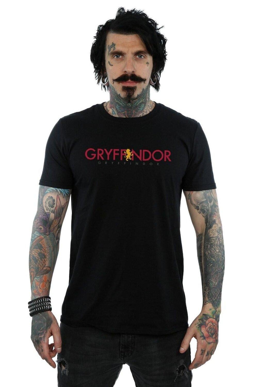 Футболка с надписью «Гриффиндор» Harry Potter, черный
Футболка с надписью «Гриффиндор» Harry Potter, черный