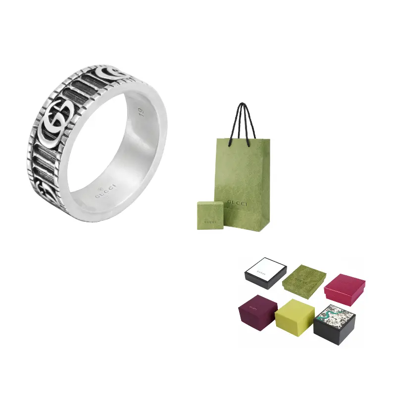 Кольцо из стерлингового серебра 925 пробы мужское GUCCI, серебряный
Кольцо из стерлингового серебра 925 пробы мужское GUCCI, серебряный