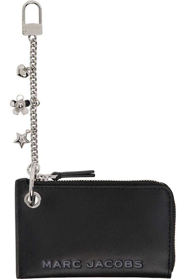 Кошелек для монет с подвеской в виде молнии сверху Marc Jacobs, черный
Кошелек для монет с подвеской в виде молнии сверху Marc Jacobs, черный