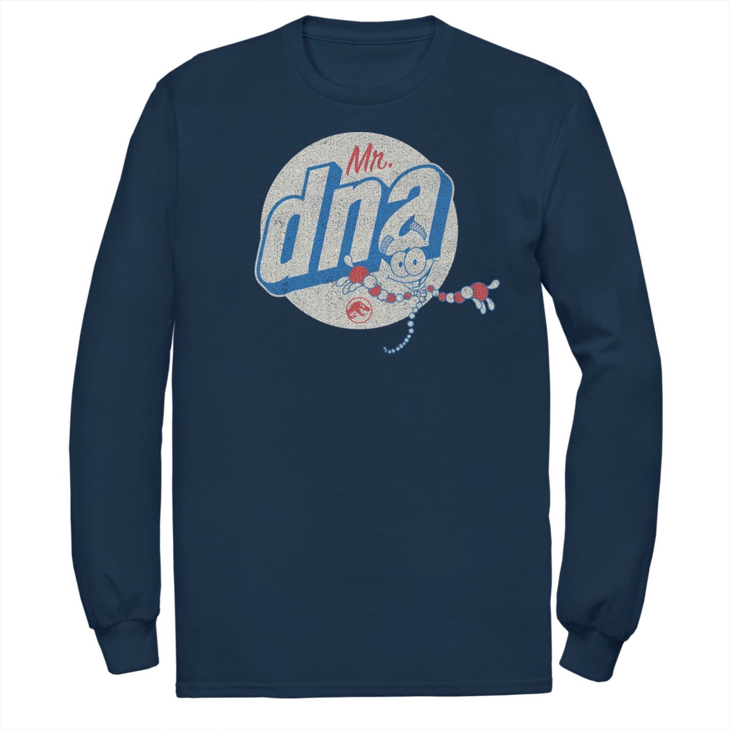 Мужская футболка Jurassic World Vintage Mr. DNA с логотипом Licensed Character, синий
Мужская футболка Jurassic World Vintage Mr. DNA с логотипом Licensed Character, синий