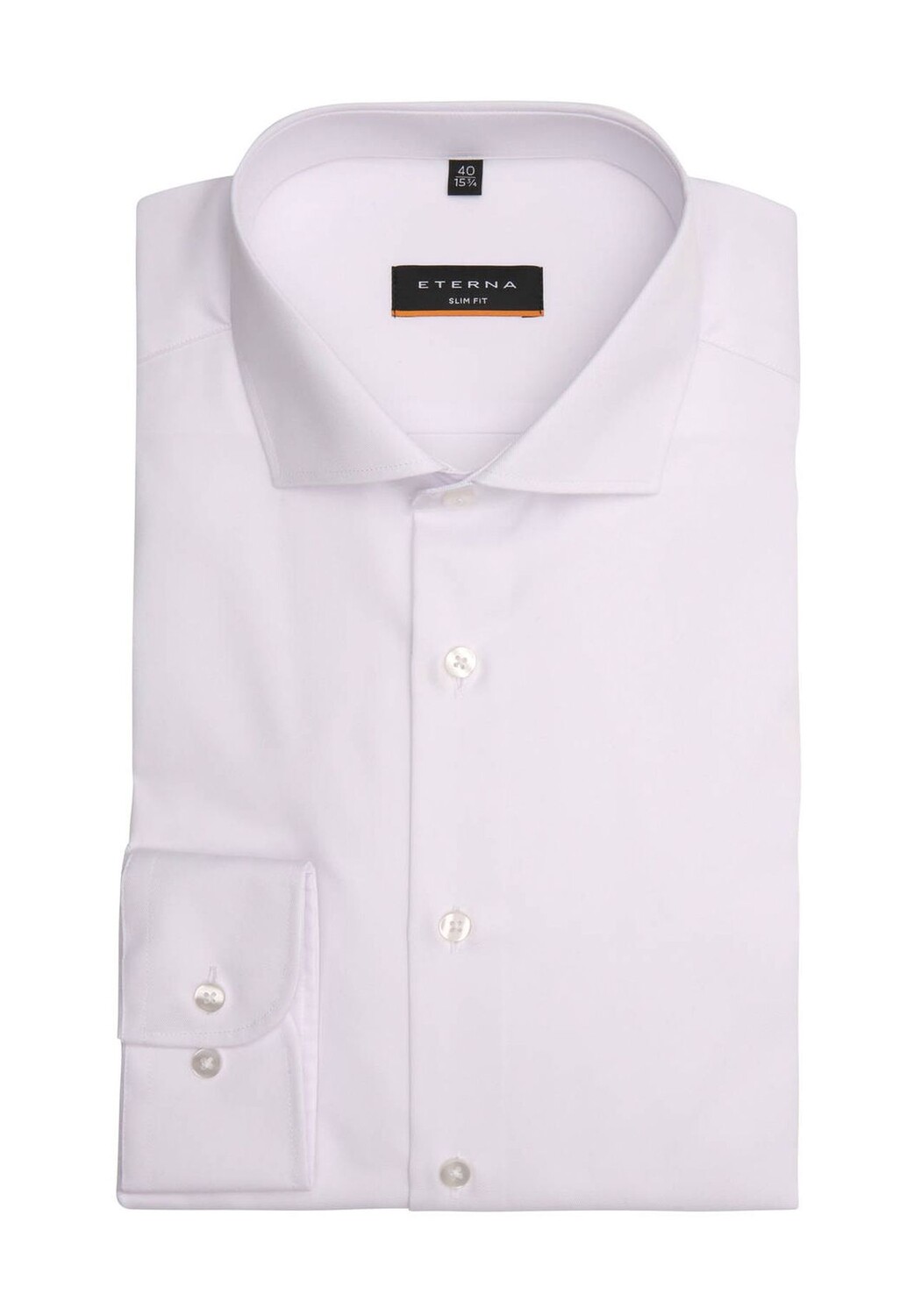 Деловая рубашка, приталенный крой, с воротником акулы, мужская ETERNA, белый
Деловая рубашка, приталенный крой, с воротником акулы, мужская ETERNA, белый