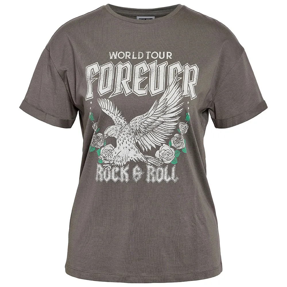 Футболка с коротким рукавом Noisy May Brandy Frontprint, серый
Футболка с коротким рукавом Noisy May Brandy Frontprint, серый