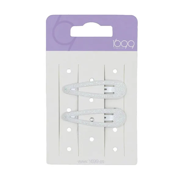 Заколки для волос Glitter 5Cm 1699, цвет blanco 
Заколки для волос Glitter 5Cm 1699, цвет blanco