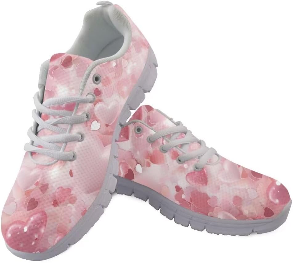 Женские кроссовки Jeiento Fashion для прогулок на открытом воздухе, дышащие сетчатые кроссовки для тренировок и повседневной носки, мужские спортивные беговые кроссовки, обувь на День святого Валентина, розовый
Женские кроссовки Jeiento Fashion для прогулок на открытом воздухе, дышащие сетчатые кроссовки для тренировок и повседневной носки, мужские спортивные беговые кроссовки, обувь на День святого Валентина, розовый