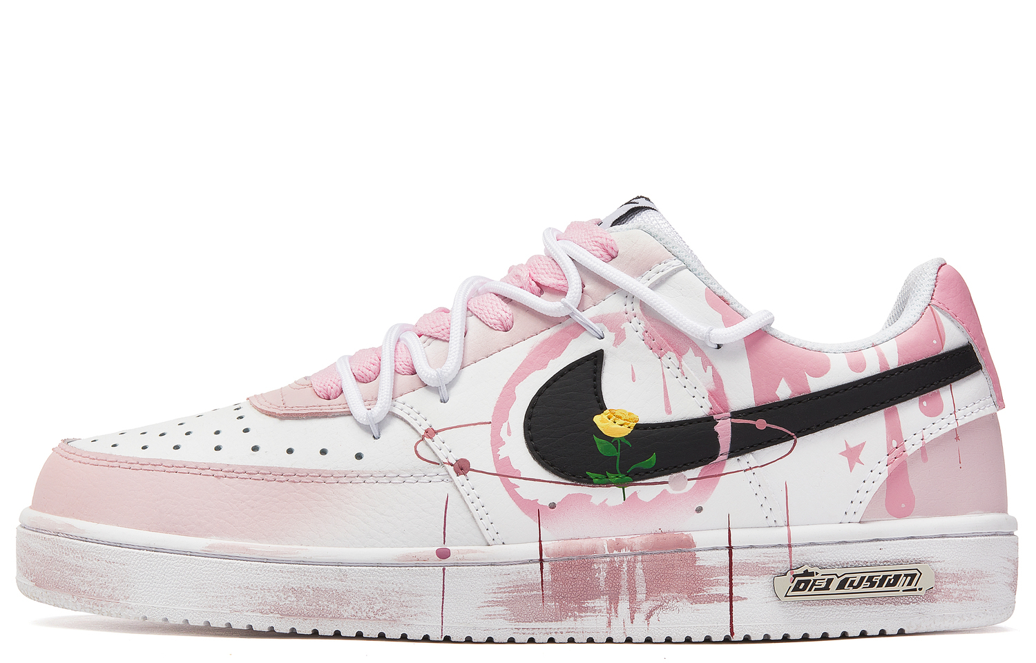 Nike Court Vision 1 скейтборд обувь мужские лоу-топ pink/white
Nike Court Vision 1 скейтборд обувь мужские лоу-топ pink/white