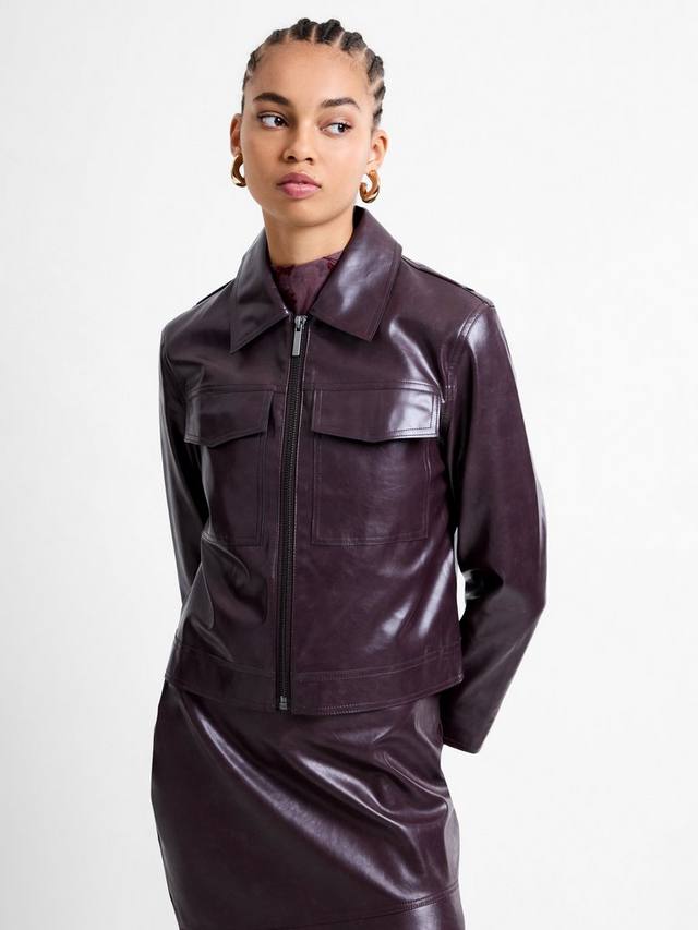 Куртка-бомбер Kayleigh из искусственной кожи French Connection, Bordeaux Red
Куртка-бомбер Kayleigh из искусственной кожи French Connection, Bordeaux Red