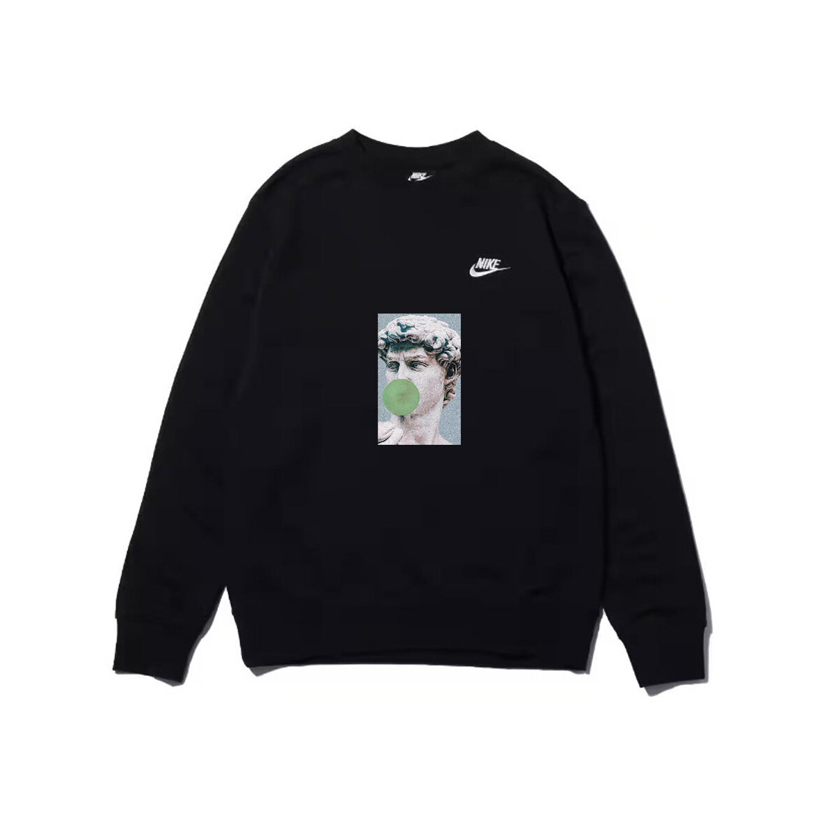 Толстовка мужская черная Nike, черный 
Толстовка мужская черная Nike, черный