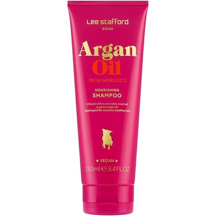 Питательный шампунь для волос с аргановым маслом для увлажнения сухих, грубых, поврежденных волос, Lee Stafford
Питательный шампунь для волос с аргановым маслом для увлажнения сухих, грубых, поврежденных волос, Lee Stafford