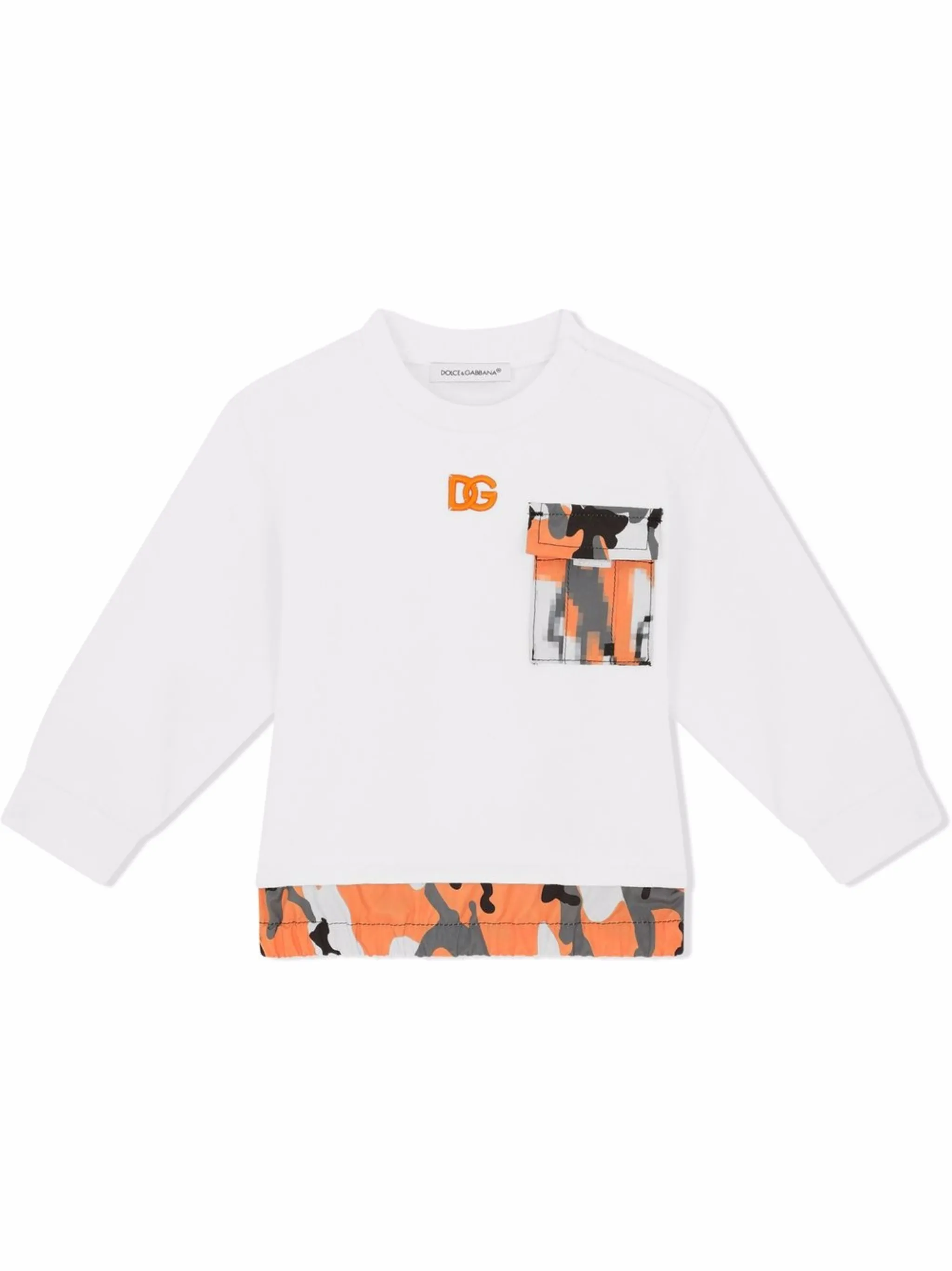 Худи с вышитым логотипом Dolce & Gabbana Kids, белый
Худи с вышитым логотипом Dolce & Gabbana Kids, белый