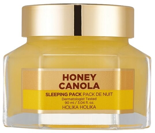 Канола), маска, 90 мл Holika Holika Honey Sleeping Pack (
Канола), маска, 90 мл Holika Holika Honey Sleeping Pack (