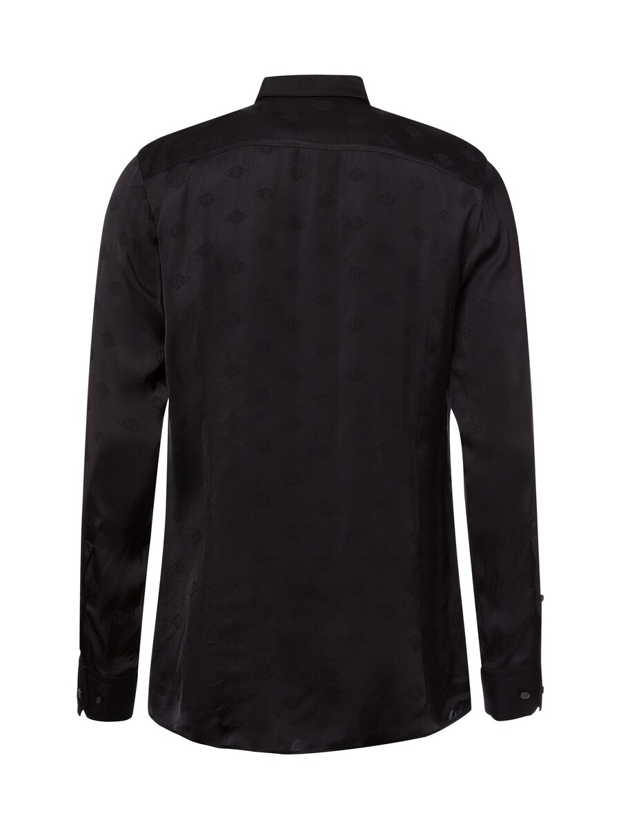 Рубашка Slim Fit на пуговицах HUGO Elisha02, Black
Рубашка Slim Fit на пуговицах HUGO Elisha02, Black