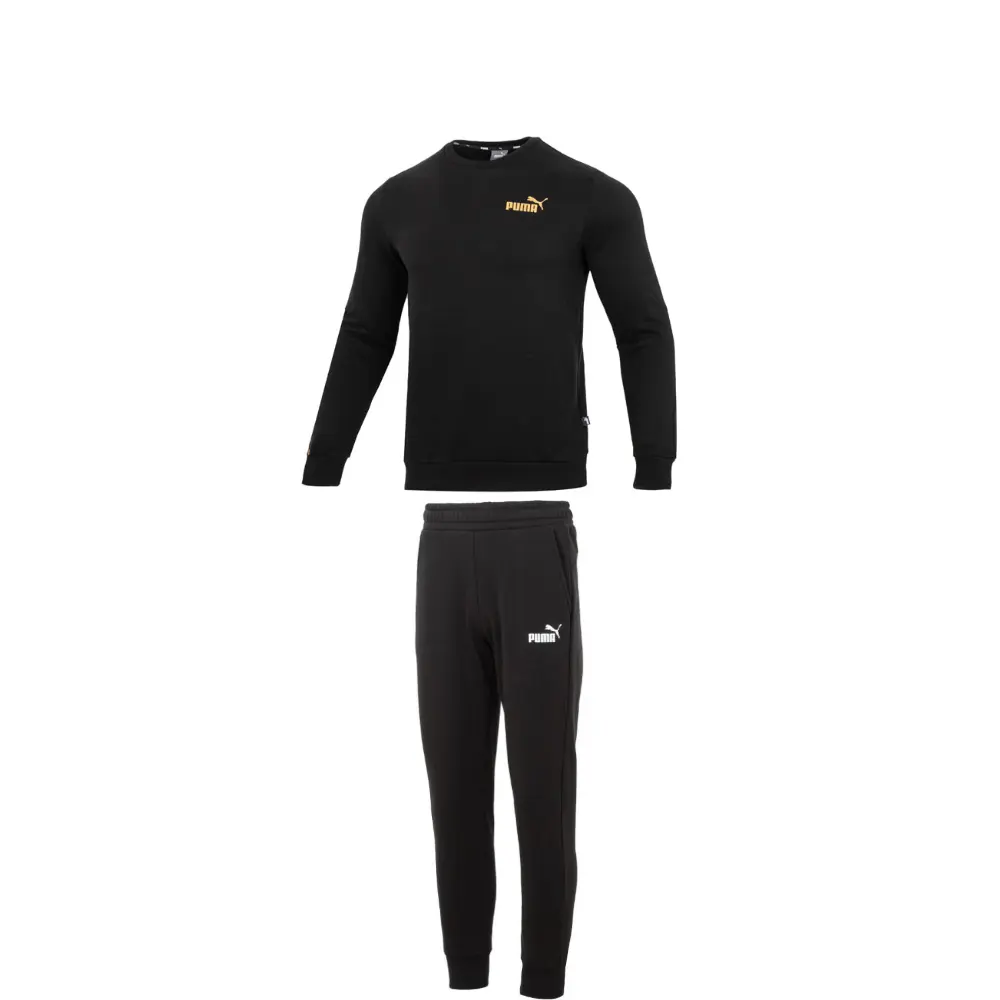 Мужская повседневная спортивная футболка с круглым вырезом, утолщенная и на флисовой подкладке Puma, set (черный top+черный pants)
Мужская повседневная спортивная футболка с круглым вырезом, утолщенная и на флисовой подкладке Puma, set (черный top+черный pants)