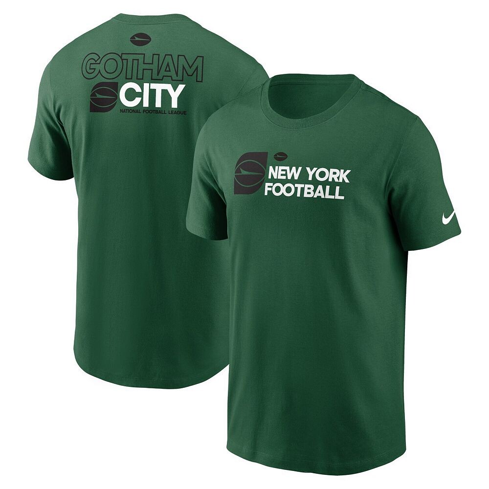 Мужская зеленая футболка с контуром Nike New York Jets, цвет Jet Green
Мужская зеленая футболка с контуром Nike New York Jets, цвет Jet Green