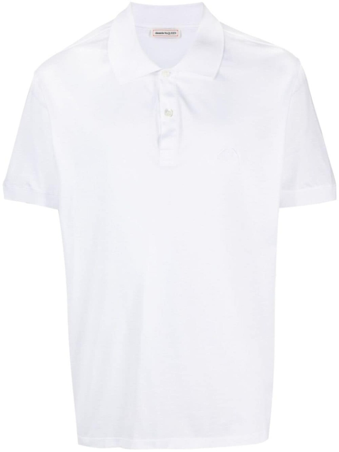 Alexander McQueen рубашка поло из джерси с вышитым логотипом, белый
Alexander McQueen рубашка поло из джерси с вышитым логотипом, белый
