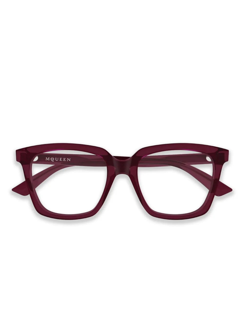 Очки в квадратной оправе Alexander McQueen, красный
Очки в квадратной оправе Alexander McQueen, красный