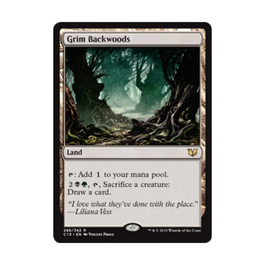 CCG Мрачная глушь (клавиша R), MTG - Commander 2015
CCG Мрачная глушь (клавиша R), MTG - Commander 2015