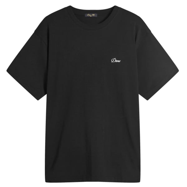 Футболка с небольшим логотипом, написанным курсивом Dime, черный
Футболка с небольшим логотипом, написанным курсивом Dime, черный