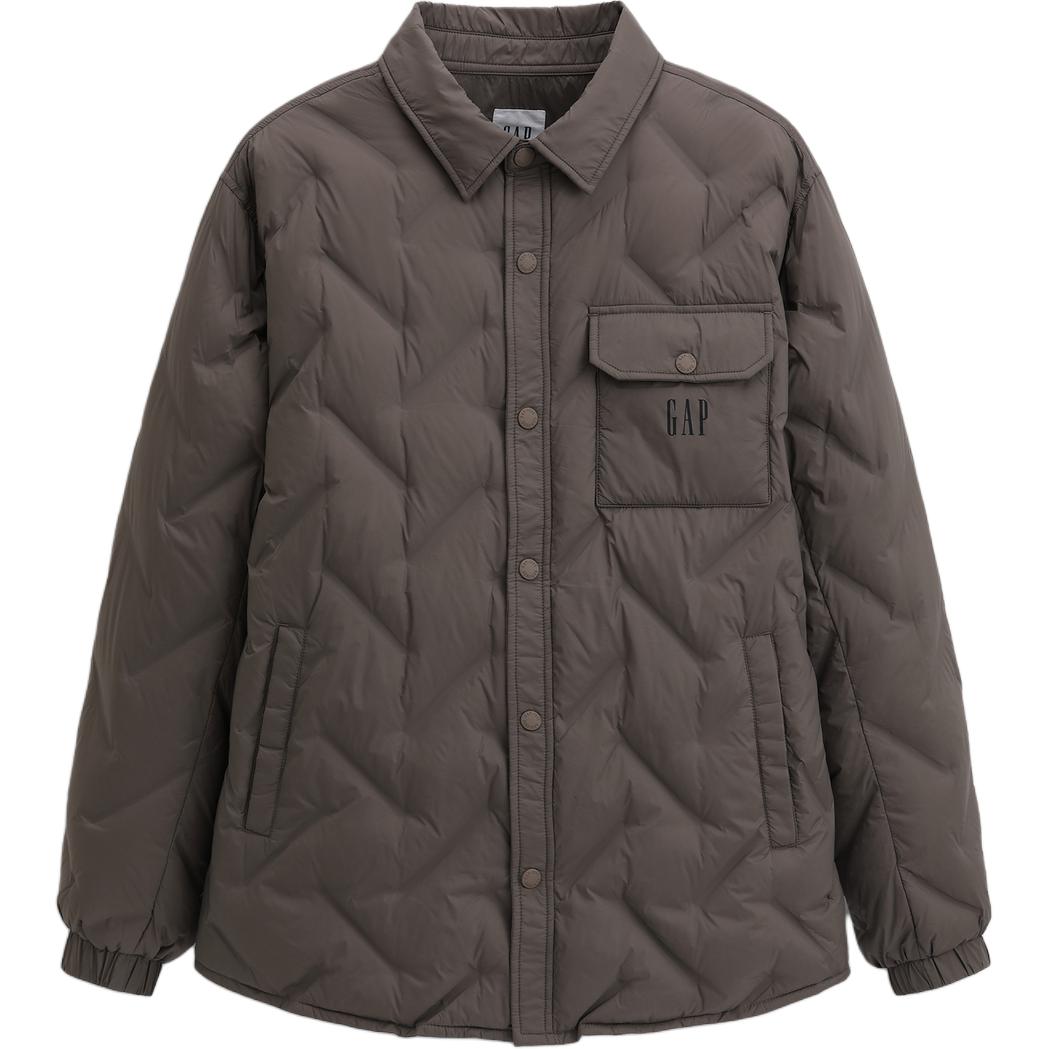 GAP Мужская пуховая куртка, Dark Coffee 
GAP Мужская пуховая куртка, Dark Coffee