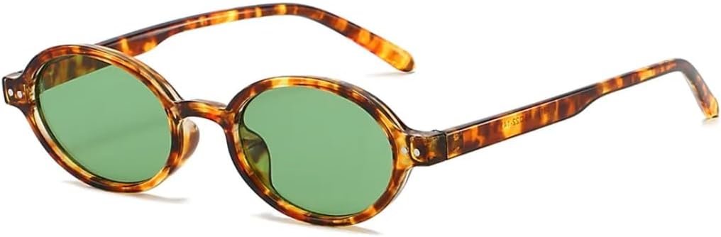 Ретро маленькие овальные солнцезащитные очки для женщин, модные заклепки, зеленый леопардовый принт, мужские панк-очки, солнцезащитные очки UV400 UUPTTPL, Leopard Green
Ретро маленькие овальные солнцезащитные очки для женщин, модные заклепки, зеленый леопардовый принт, мужские панк-очки, солнцезащитные очки UV400 UUPTTPL, Leopard Green