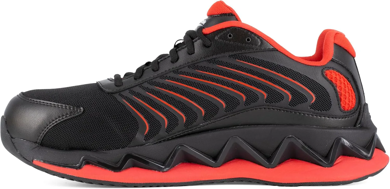 Мужские кроссовки Reebok Work Zig Elusion Heritage, черный/красный
Мужские кроссовки Reebok Work Zig Elusion Heritage, черный/красный