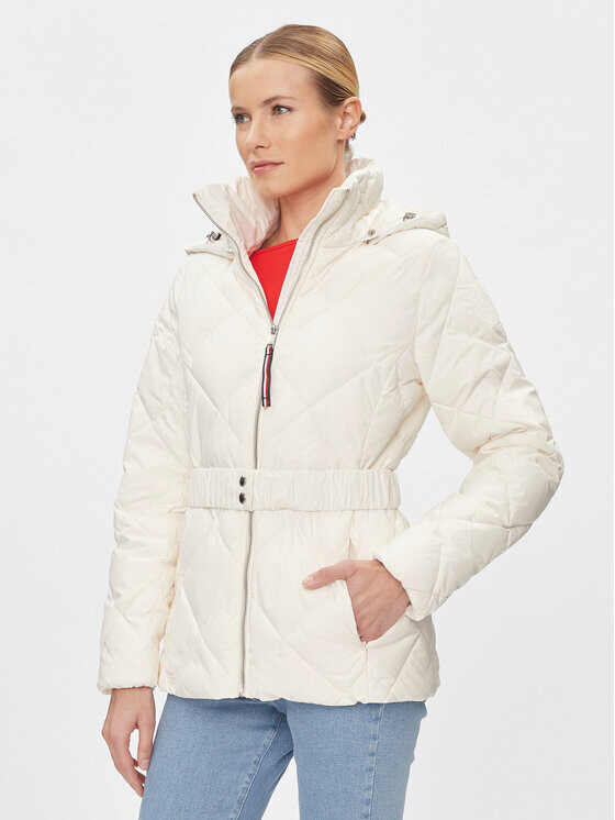 Пуховик стандартного кроя Tommy Hilfiger, экрю
Пуховик стандартного кроя Tommy Hilfiger, экрю