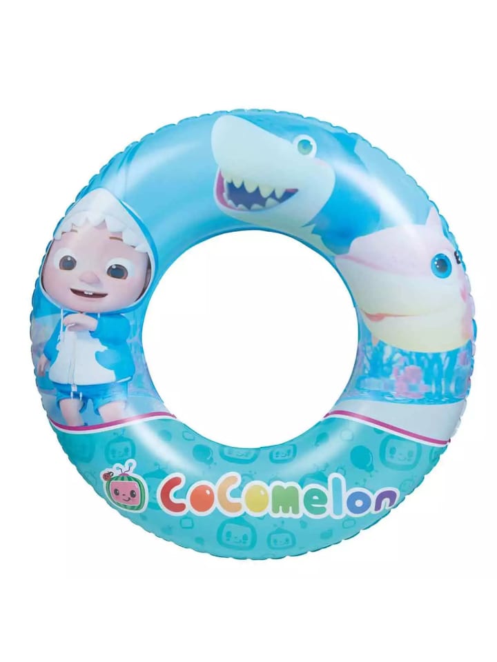 Happy People Плавательный круг Cocomelon 45 см, синий
Happy People Плавательный круг Cocomelon 45 см, синий