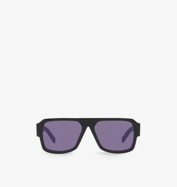 Солнцезащитные очки-пилот Pr 22ys из ацетата Prada, черный 
Солнцезащитные очки-пилот Pr 22ys из ацетата Prada, черный