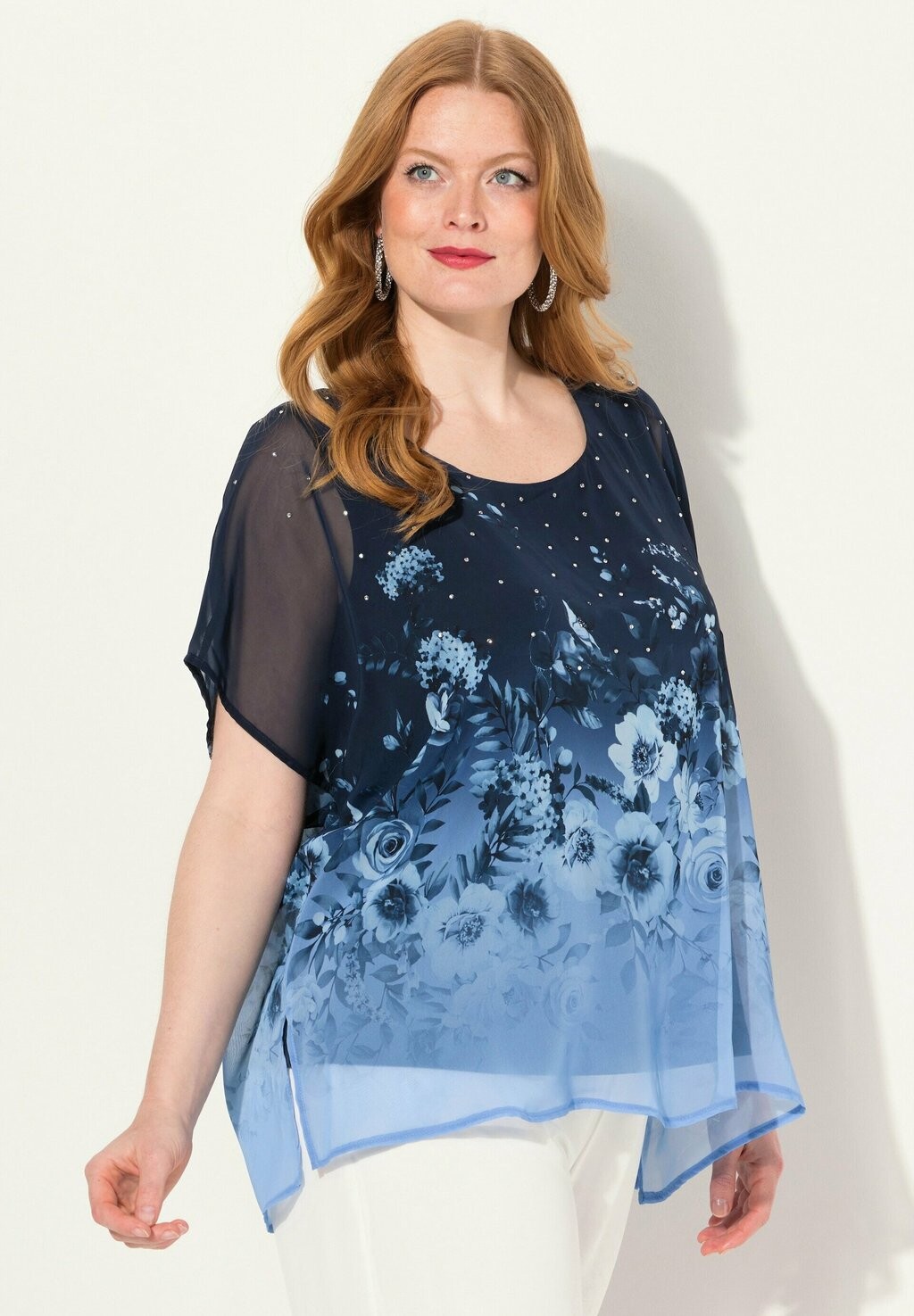 Блуза Ulla Popken, темно-синий
Блуза Ulla Popken, темно-синий