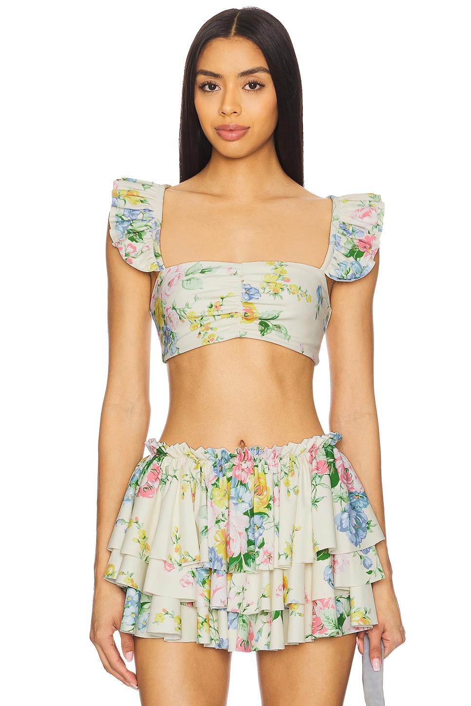 Бикини-топ с рюшами Selkie, briar rose
Бикини-топ с рюшами Selkie, briar rose